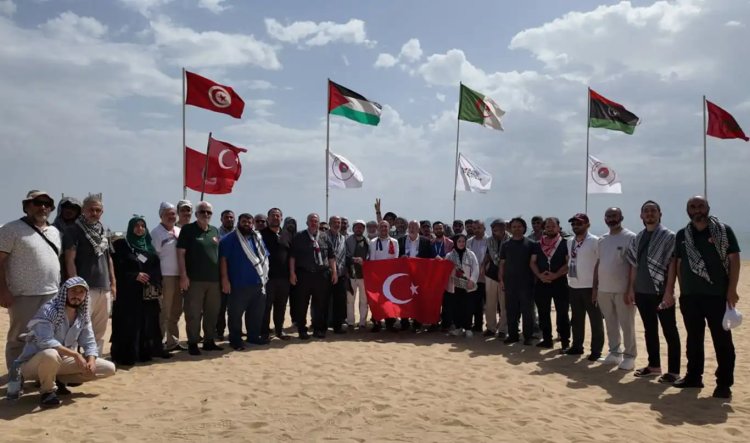 Türkiye'den Sumud Filosuna katılan milletvekillerinden destek çağrısı