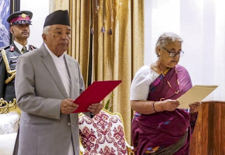 Nepal'in geçici Başbakanı Karki'den ülkenin yeniden inşası için işbirliği ve sükunet çağrısı