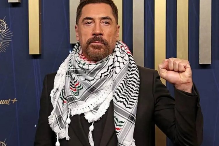 İspanyol aktör Javier Bardem, ödül töreninde Filistin halkına destek istedi