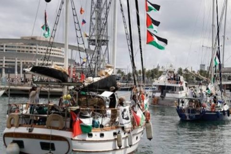 Küresel Sumud Filosu'nun yaklaşık 2 hafta içinde Gazze'ye ulaşması hedefleniyor