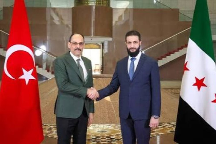 MİT Başkanı İbrahim Kalın, Ahmed Şara ile görüştü