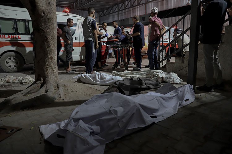 Soykırımcı İsrail’den Gazze’ye yoğun hava terörü