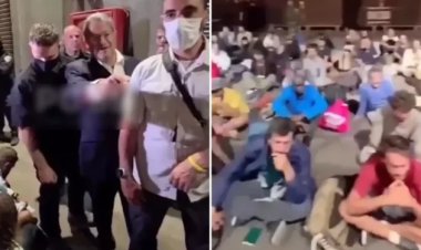 Sumud Filosu aktivistleri, İsrailli Bakan'ın provokasyonuna 'Özgür Filistin' sloganıyla karşılık verdi