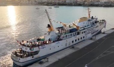 Özgürlük Filosu'ndan Galli hemşire Evans herkesi Filistin'e gitmeye çağırdı