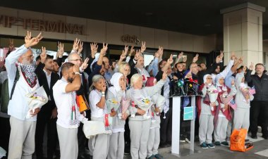 Özgürlük Filosu'ndan 95 katılımcı İstanbul'a döndü