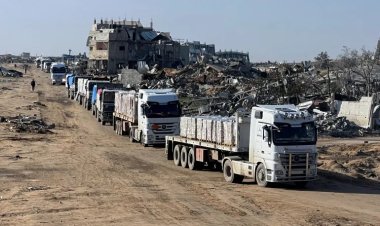 Gazze'ye insani yardım girişi durduruldu