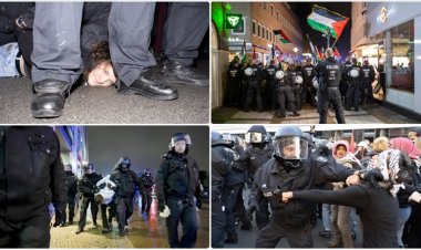 BM raportörleri, Almanya'da Filistin destekçisi eylemlere yönelik şiddet ve baskıya tepkili