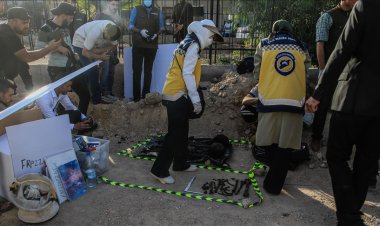 Suriye'nin Şam kırsalında toplu mezar bulundu