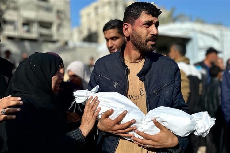 Katil İsrail'in Gazze'ye saldırılarında şehit sayısı 66 bin 148'e çıktı