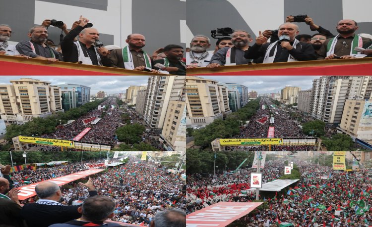 Cemaat-i İslami’den Gazze yürüyüşü: “Pakistan’da Hamas’ın ofisi açılmalı”