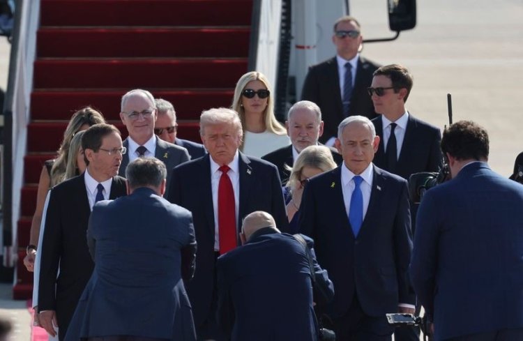 Trump, Netanyahu'nun yanında "Gazze'de savaş bitti" mesajını yineledi