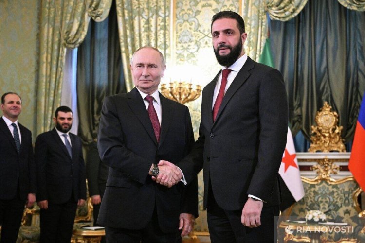 Putin ve Şara Moskova'da bir araya geldi