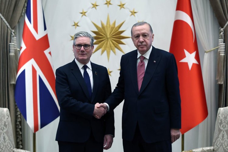 İngiltere Başbakanı Starmer Cumhurbaşkanlığı Külliyesinde