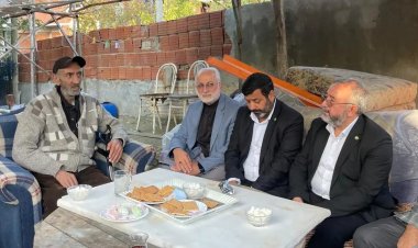 HÜDA PAR'dan Kocaeli'ndeki patlamada vefat edenlerin ailelerine taziye ziyareti