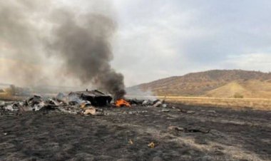 MSB: C130 Kargo uçağımız Gürcistan'da düştü