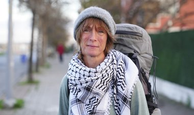 İngiliz aktivist, Filistinlilere yardım toplamak için 6,5 aydır yürüyor