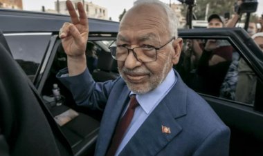 Tunus'ta Gannuşi'ye Kızılay'a yaptığı bağış nedeniyle iki yıl hapis cezası verildi