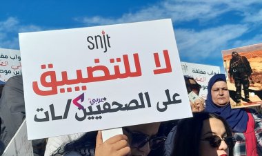 Tunus’ta gazetecilerden baskı ve yargı takibine karşı ulusal protesto