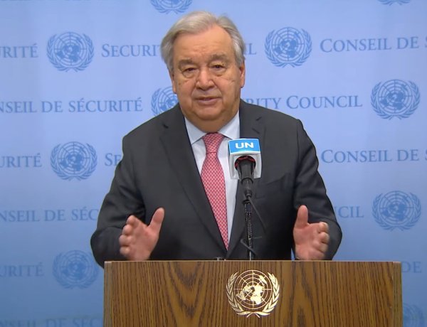 Guterres: Filistin’in devlet hakkı tartışılmaz