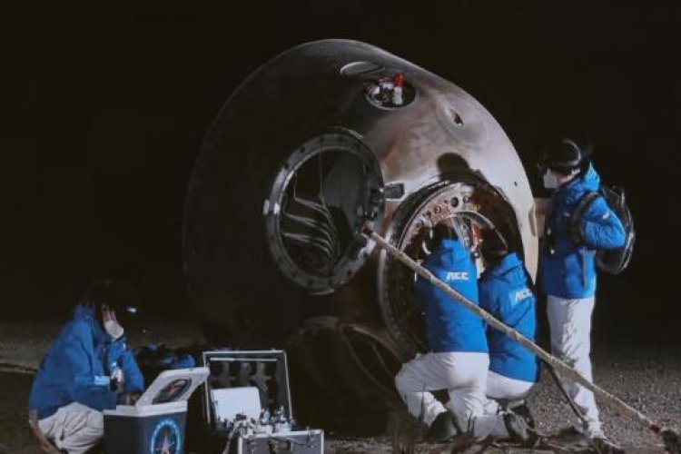 Çin'in uzay istasyonundaki taykonot ekibi Dünya'ya döndü