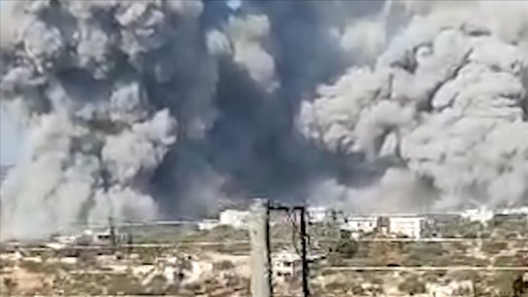 Suriye’nin İdlib ilinde patlama meydana geldi