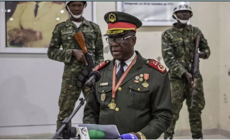 Gine Bissau'da General Horta N'Tam, cumhurbaşkanı olarak yemin etti