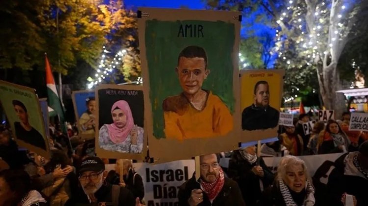 Avrupa sokaklarında Filistin yankısı: “Soykırımı durdurun, İsrail’e yaptırım uygulayın”