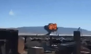 ABD'ye ait F-16 savaş uçağı düştü