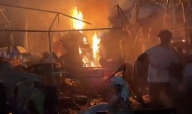 Soykırımcı İsrail ordusu Gazze'de çadır kenti vurdu