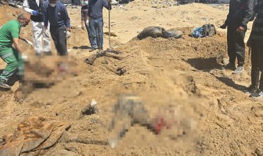 Şifa Tıp Merkezi'nde yeni toplu mezar: 30'dan fazla şehidin naaşı çıkarıldı