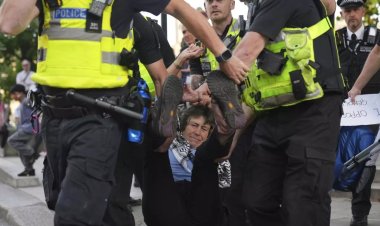 İngiltere’de Filistin’e destek “terör” sayıldı: Gözaltılar yüzde 660 arttı