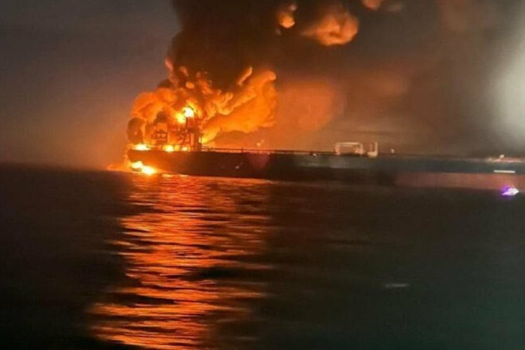 Karadeniz’de ayçiçek yüklü gemiye saldırı