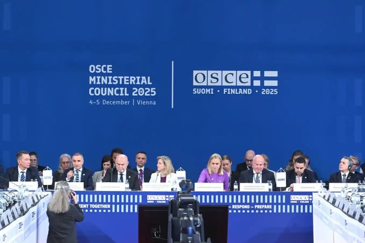 AGİT'in 32. Bakanlar Konseyi Toplantısı sona erdi