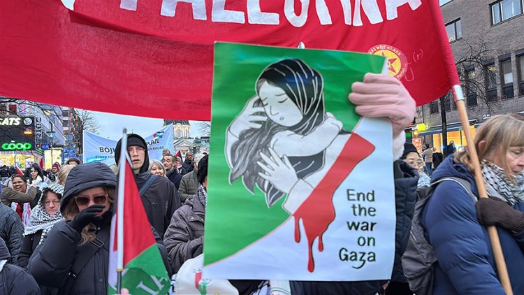 İsveç’te Gazze için öfke büyüyor: “İşgalci İsrail anlaşmaya uysun”