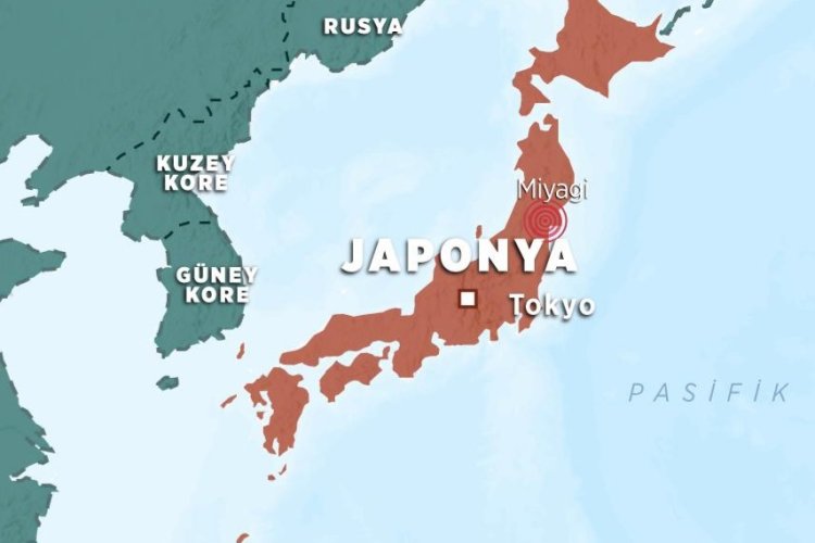 Japonya'da 7,2 büyüklüğünde deprem: Tsunami uyarısı yapıldı