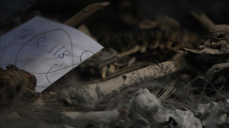 Suriye'de eski bir güvenlik merkezinde toplu mezar bulundu