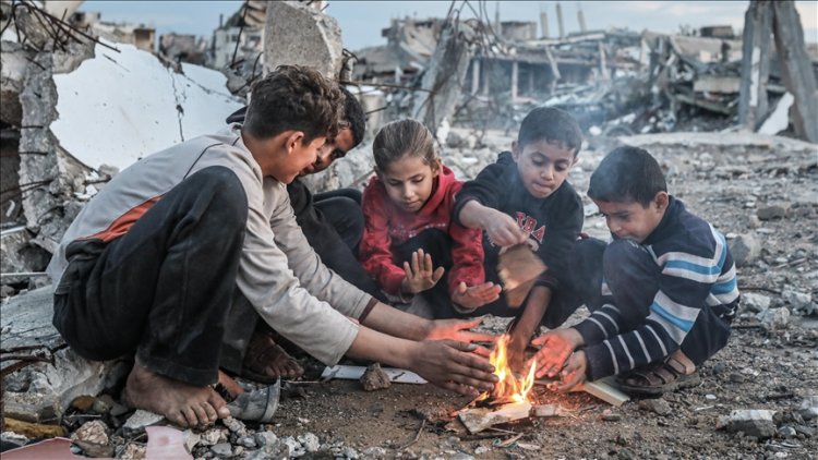 Gazze'deki Sivil Savunma: Soğuk havaların başlamasından bu yana 17 kişi soğuktan şehit oldu