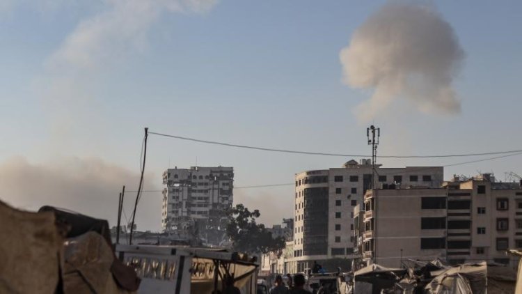 Katil İsrail ordusu, ateşkese rağmen Gazze'de bazı bölgelere saldırılar düzenledi