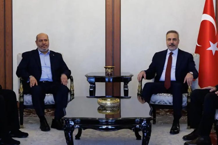 Bakan Fidan, HAMAS heyetiyle Ankara’da görüştü