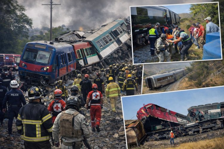 Meksika’da yolcu treni raydan çıktı: 13 ölü, 98 yaralı