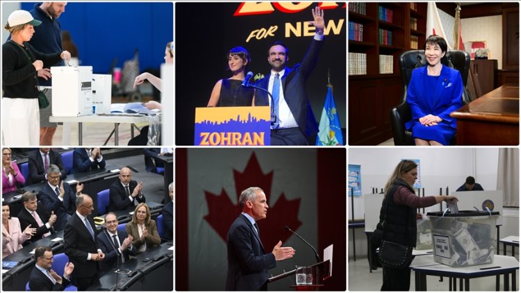 2025'teki seçimler dünyada siyasi manzarayı yeniden şekillendirirken, ilklere de sahne oldu