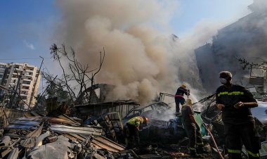 İşgalci İsrail, Lübnan'a 1 saatte 10'dan fazla hava saldırısı düzenledi