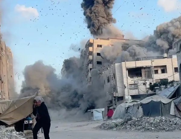 İşgalci İsrail yeni yıla Gazze’yi bombalayarak girdi