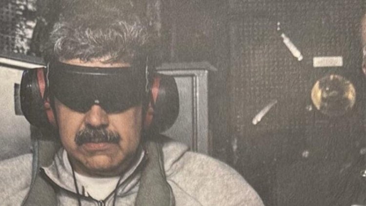 Trump, Maduro'nun ilk görüntüsünü paylaştı