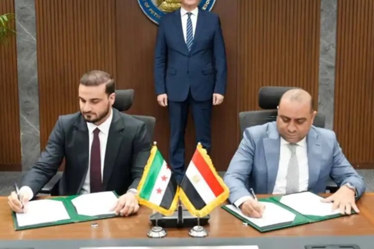 Mısır ile Suriye'den enerji iş birliği: Gaz ve petrol anlaşması imzalandı