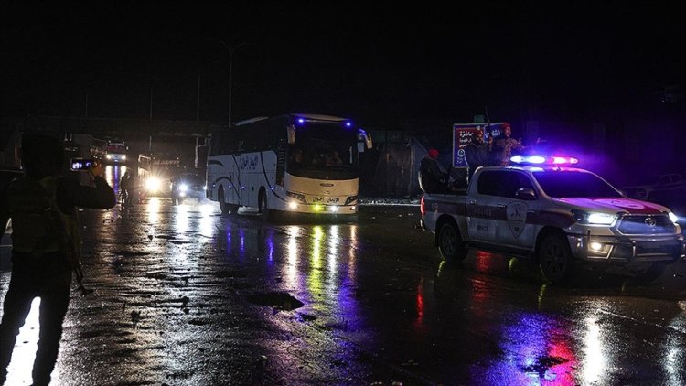 Halep'teki YPG/SDG'li son grup şehrin dışına tahliye ediliyor