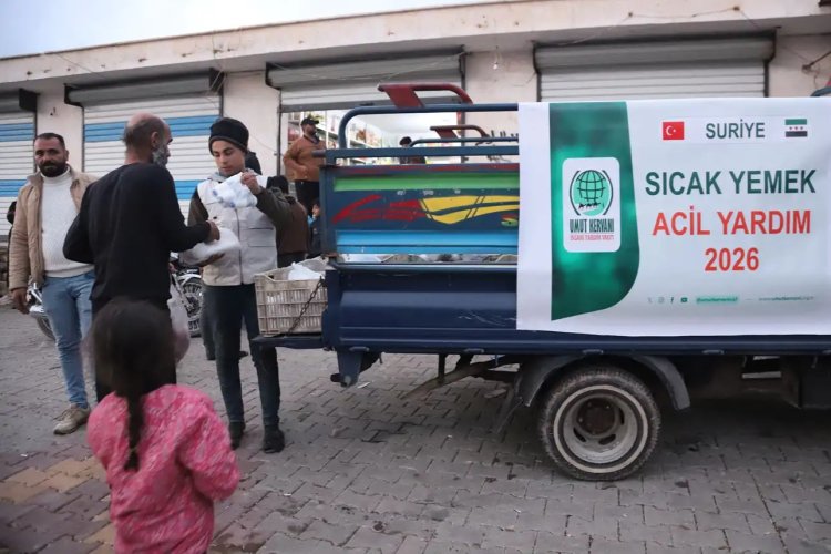 Umut Kervanı'ndan Afrin'e acil yardım