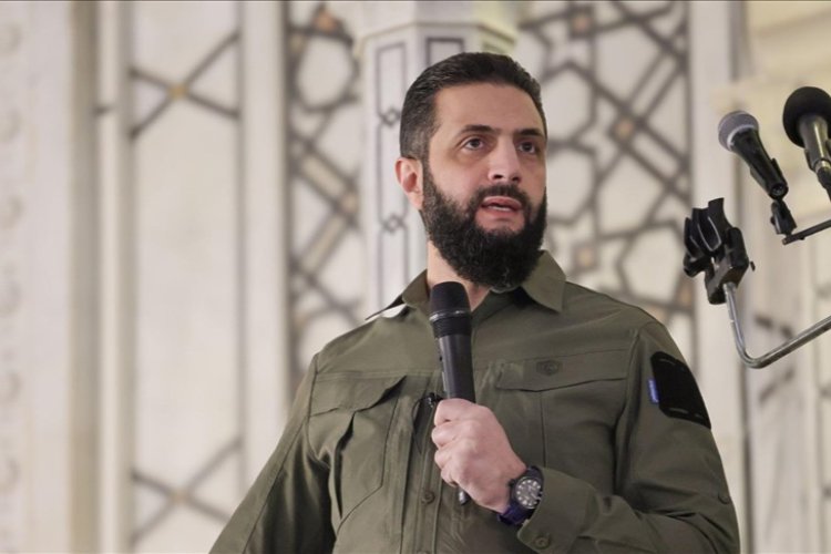 Suriye Cumhurbaşkanı Şara, Kürtlerin korunmasının PKK ile ilişkilendirilemeyeceğini söyledi