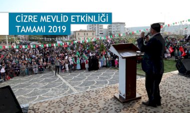 Cizre halkı Peygambere sevdasını haykırdı