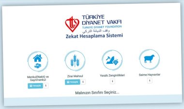 TDV'den otomatik zekat hesaplama sistemi